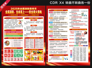 2025全国消防月宣传单