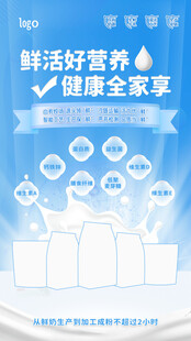 全家奶粉海报