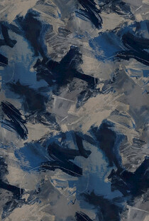 抽象蓝灰水墨纹理图案