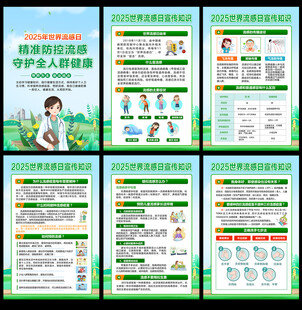 预防流感知识展板
