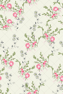 粉色花卉纹理图案