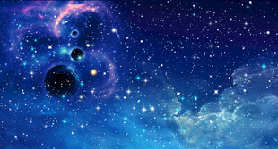 梦幻宇宙星空背景