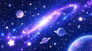 宇宙星空星球星系