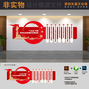 十五五主要目标党建文化墙