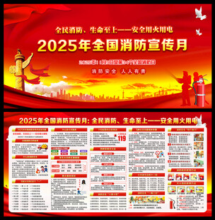 2025年全国消防宣传月