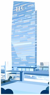 现代都市高楼景观图