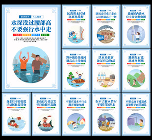 防洪防汛安全教育图片