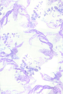 淡紫色梦幻水墨纹理图案