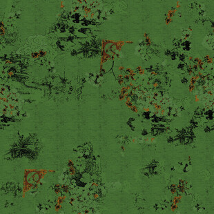 绿色斑驳抽象纹理背景图