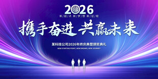 2026年会盛典舞台背景