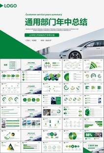 新能源汽车电动车行业PPT
