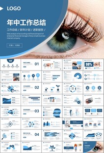 全国爱眼日保护视力眼睛PPT