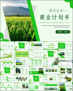 农业项目计划书产品介绍PPT