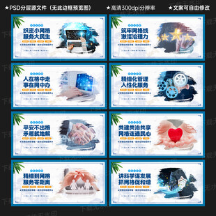 网格化管理展板