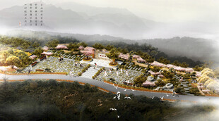 城市景观鸟瞰图