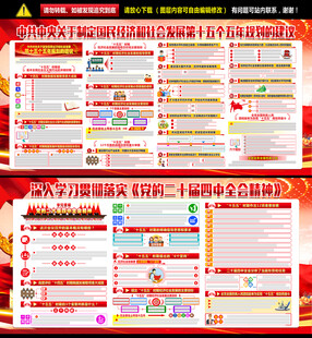 二十届四中全会展板