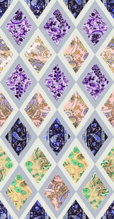 多彩几何图案无缝纹理