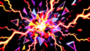 DJ卡拉OK酒吧KTV抽象背景