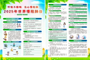 2025年世界慢阻肺日宣传单