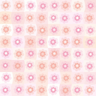 粉色花朵格子贴图