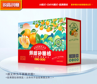 砂糖桔包装 桔子礼盒