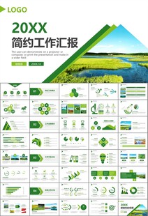 湿地环境保护生态森林业PPT