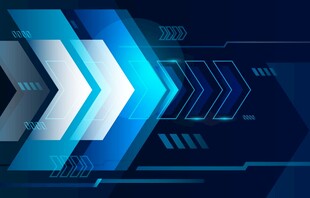 科技感箭头背景图案