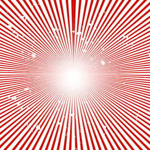 红色放射状光芒背景图