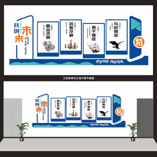 新能源汽车工匠精神实训文化墙