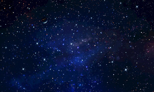 黑色星空背景图素材