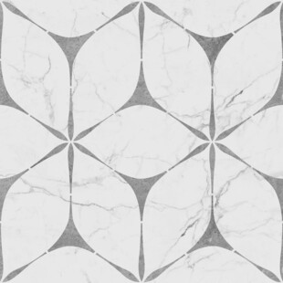 几何花纹大理石花砖
