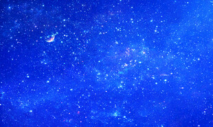 蓝色星空顶