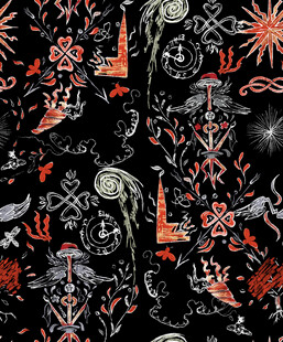 大牌神秘奇幻图案