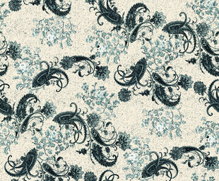 复古风海马海藻图案纹理