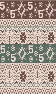 民族风几何图案纹理
