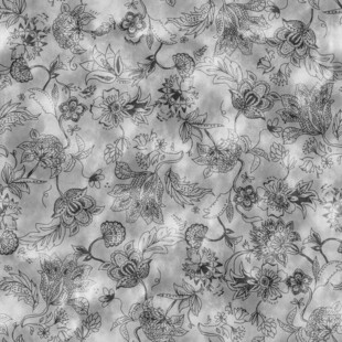 黑白花卉纹理图案背景