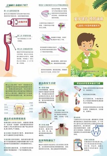 爱牙健齿 三折页