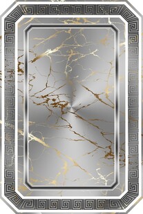 金属边框大理石纹理面板