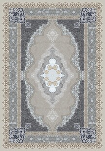 复古几何图案精美地毯