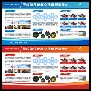 校园宣传展板