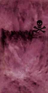 紫色骷髅图案纹理背景