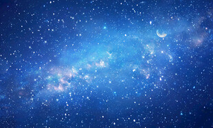 星空舞台背景图素材