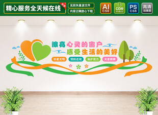 眼科视力文化墙