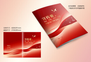 红色封面