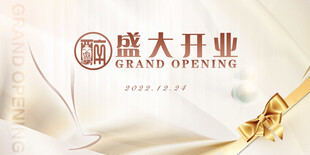 盛大开业宣传素材