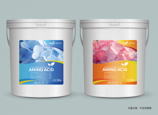 肥料包装桶贴两桶多彩包装的产品