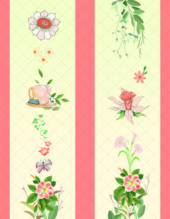 花卉装饰图案设计