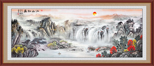 山水画挂画