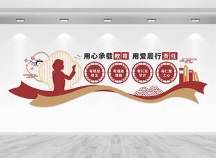 四有好老师文化墙