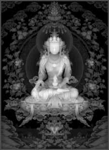 神秘庄严的佛像